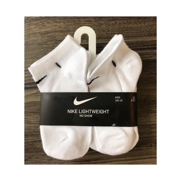 NIKE KIDS NO SHOW SOCKS SIZE 10C- 3C - Picture 2 of 3
